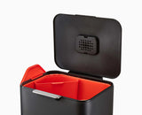 Totem Max 60L Black Waste & Recycling Bin