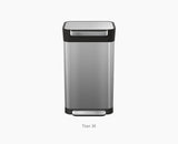 IW4 50L Grey Recycled Bin Liners