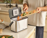 Collect™ 4L Stainless-steel Food Waste Caddy