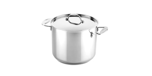 Deep pot 22 cm Glamour Stone Stainless Steel