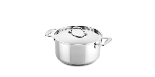 Casserole 2 handles 20 cm Glamour Stone Stainless Steel