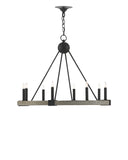 Burgos Black Chandelier