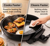 Moss & Stone 12-Inch Nonstick Electric Skillet