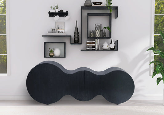 Sono Sideboard/Buffet - Elegant Artsy Design with Functional Storage for Stylish Dining Essentials