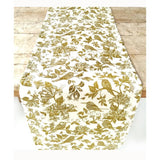 French Home Honeysuckle Table Runner - Chartreuse