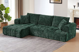 ELARA 108" Chenille Left Chaise Sofa