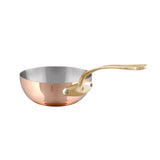 Mauviel M'Heritage M'200 B Copper Chef Pan With Brass Handle