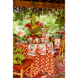 Rocky Horse Floral Cotton Tea Towel With Hanger