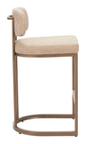 Velar Counter Stool (Set of 2) Beige