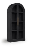 Corva - Solid Wood, Oak Veneer And Stainless Steel Storage Cabinet
