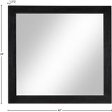 Fairfax Mirror - Elegant Art Deco Design for Home Decor, Versatile Wall or Dresser Mounting Option