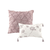 Shabby Chic Floral Comforter/Duvet Cover Set, Blush