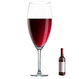Worlds Largest Giant Wine Glass - Huge 32 Inches, 3.7 Gallons