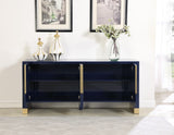 Florence Contemporary Sideboard with Gold Base - Stylish Buffet for Modern Living Spaces and Storage