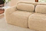 MELLOW 114" 3-Seater Sofa with 2 Ottomans