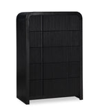 Fluted Chest - Elevate Your Decor with Elegant Art Deco Design, Fluted Drawers, and Unique Shape