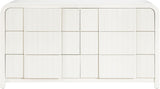 Fluted Dresser - Elevate Your Space with Elegant Art Deco Design and Intricate Fluted Detailing