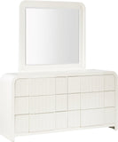 Fluted Dresser - Elevate Your Space with Elegant Art Deco Design and Intricate Fluted Detailing