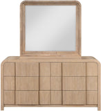 Fluted Dresser - Elevate Your Space with Elegant Art Deco Design and Intricate Fluted Detailing