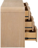 Fluted Dresser - Elevate Your Space with Elegant Art Deco Design and Intricate Fluted Detailing