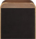 Fluted Night Stand - Elevate Your Space with Elegant Art Deco Design and Intricate Fluted Detailing