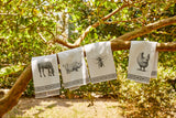Honeybee Delight Cotton Tea Towel with Hanger