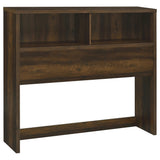 Westpark 49-inch Full Bookcase Headboard Dark Pine