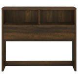 Westpark 49-inch Full Bookcase Headboard Dark Pine