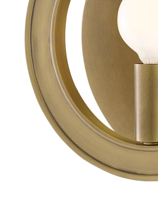 Chaplet Brass Wall Sconce