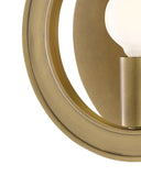 Chaplet Brass Wall Sconce