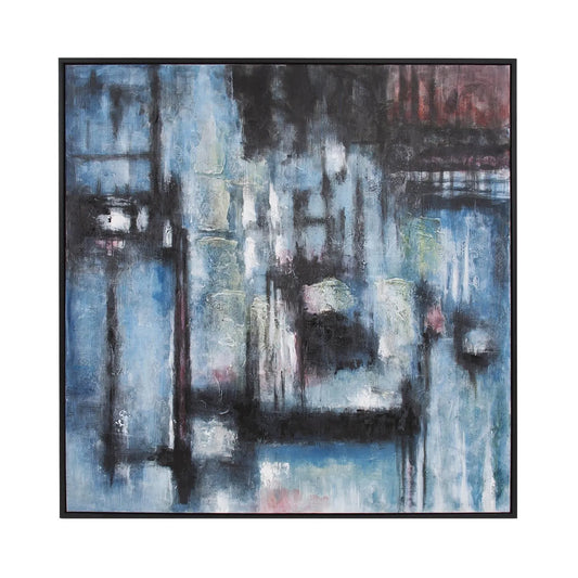 Night on the Town Hand Painted Original Art