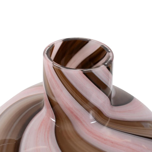 Neapolitain Glass Vase- Small