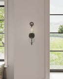 Sethos Black Wall Sconce