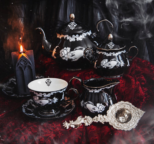 Lucerna Bone Free Porcelain Teacup & Saucer Set