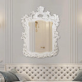 Turner Mirror - Glossy White
