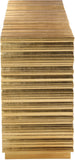 Golda Gold Leaf Sideboard Buffet - Glamorous Hand-Carved Starburst Design for Contemporary Dining Room