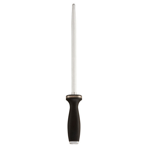 ZWILLING 10-inch Sharpening Steel with Stainless Steel End Cap