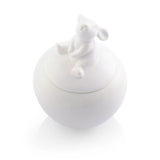 Porcelain Sitting Bunny Sugar Bowl
