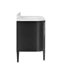 Briallen 48" Black Vanity with Oval Undermount Sink