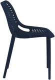 Mykonos Contemporary Outdoor Patio Dining Chair Set (Set of 4)