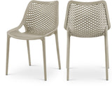 Mykonos Contemporary Outdoor Patio Dining Chair Set (Set of 4)