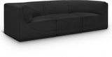 Ollie 98" Boucle Fabric Upholstered 3pc. Modular Sectional