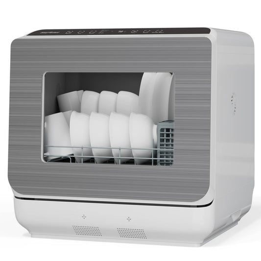 Portable Countertop Dishwasher with 152oz Water Tank, 6 Mode