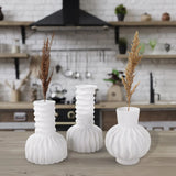 Herring Bulbous Abstract Vase- Small