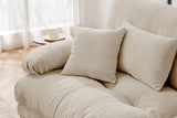 CLOUDIES 134" 3 Seater Sofa with 1 Ottoman