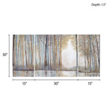 Wholesale Landscape 3-Piece Forest Canvas Wall Art Decor Home Accents