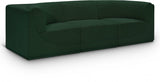Ollie 98" Boucle Fabric Upholstered 3pc. Modular Sectional