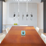 Rectangular Crystal Chandelier // 15 Light
