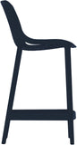 Mykonos Contemporary Outdoor Patio Stool Set of 4 - Weather Resistant, Stylish, Durable Design
