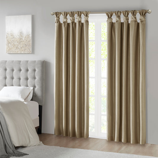 Twist Tab (Max Blackout) Window Panel, Bronze